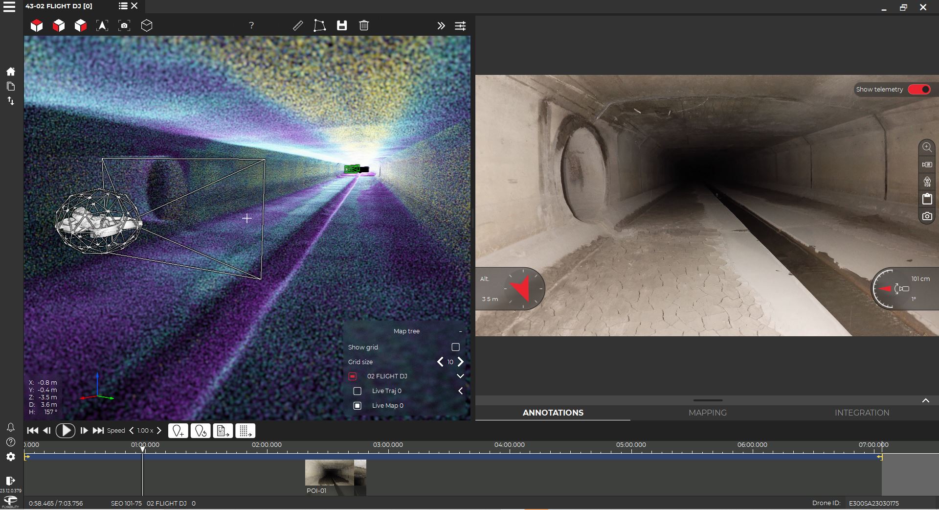 Confined Space Drone Inspection - Hinkley Point C | Skymatics